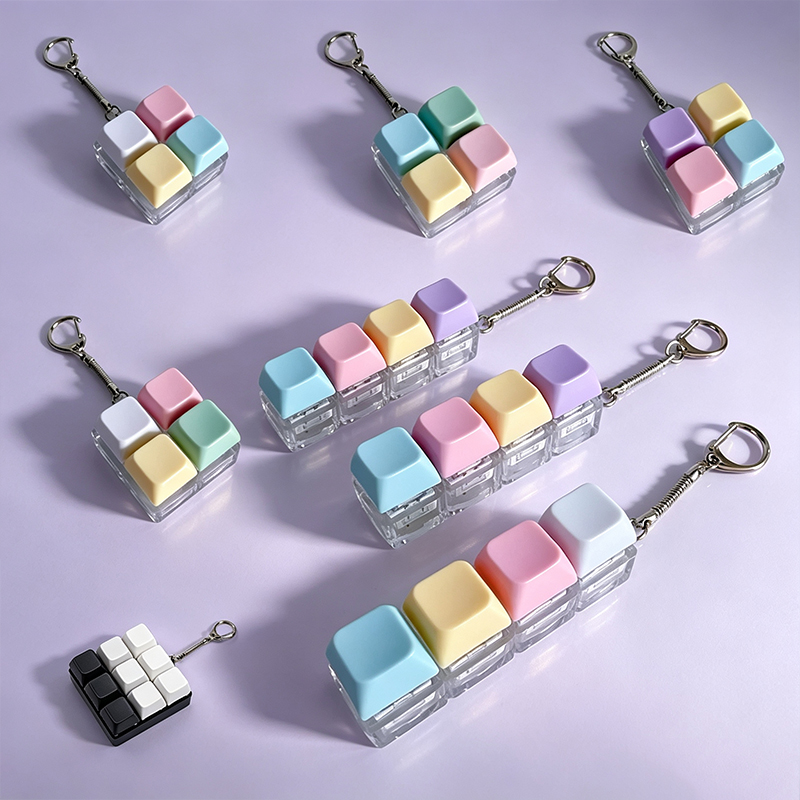 Office Tech - Mechaniczny fidget toy z klawiszami, mini,