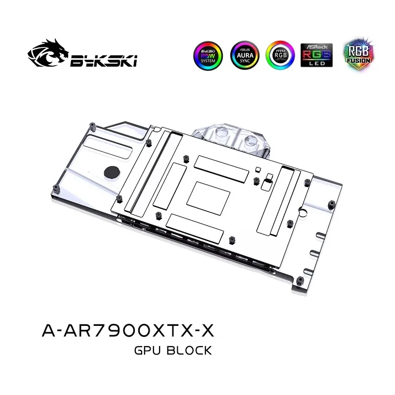 Amd Vga Rx 7900 Xtx - Bykski Water Block do ASRock AMD