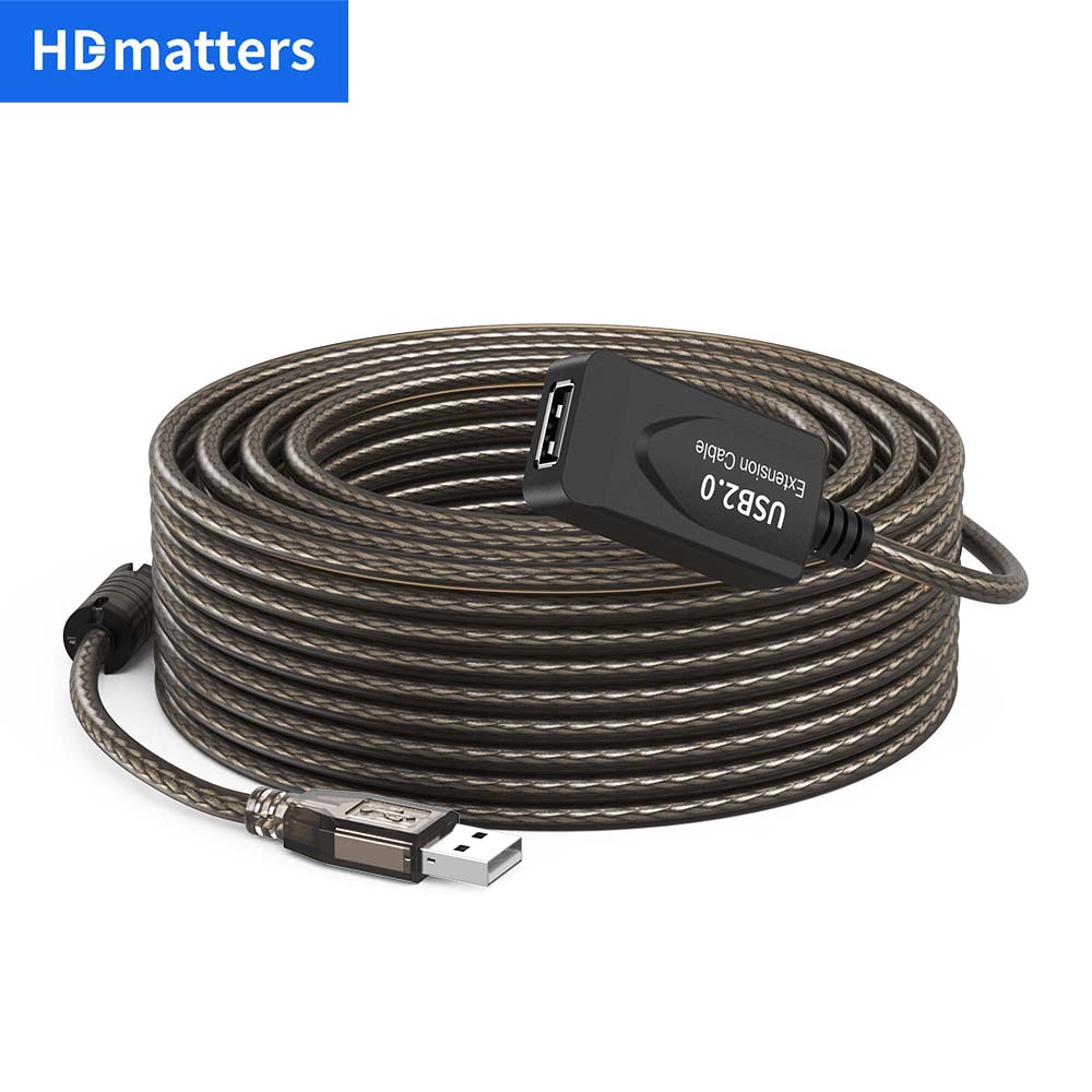 Usb Extender Active - Przedłużacz USB 2.0 10M z wzmacniaczem