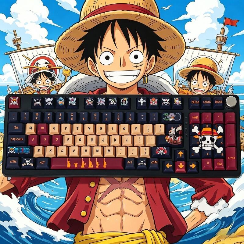 Office Tech - Zestaw nakładek na klawisze BANDAI One