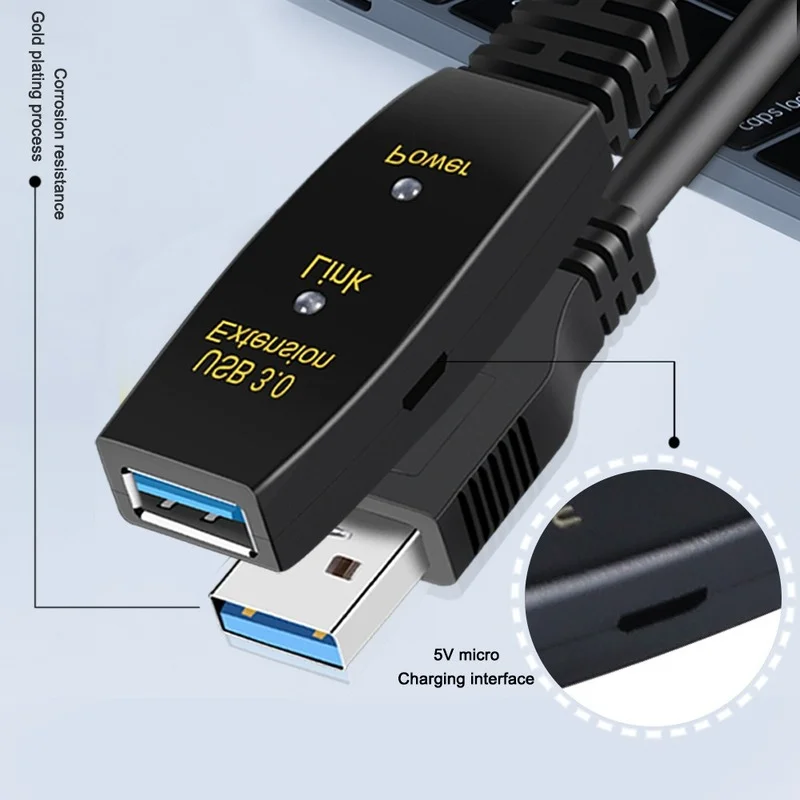 Aktywny przedłużacz USB 3.0 5M – Usb Extender Active recenzja i cena