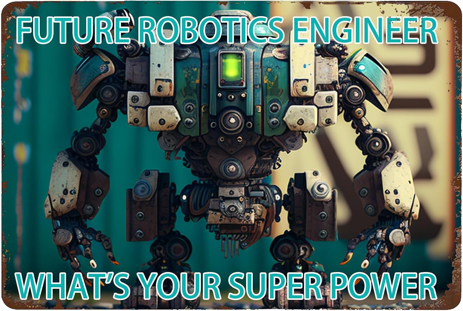 Metalowy Znak „Inżynier Roboty – Tech Office Engineer recenzja i cena