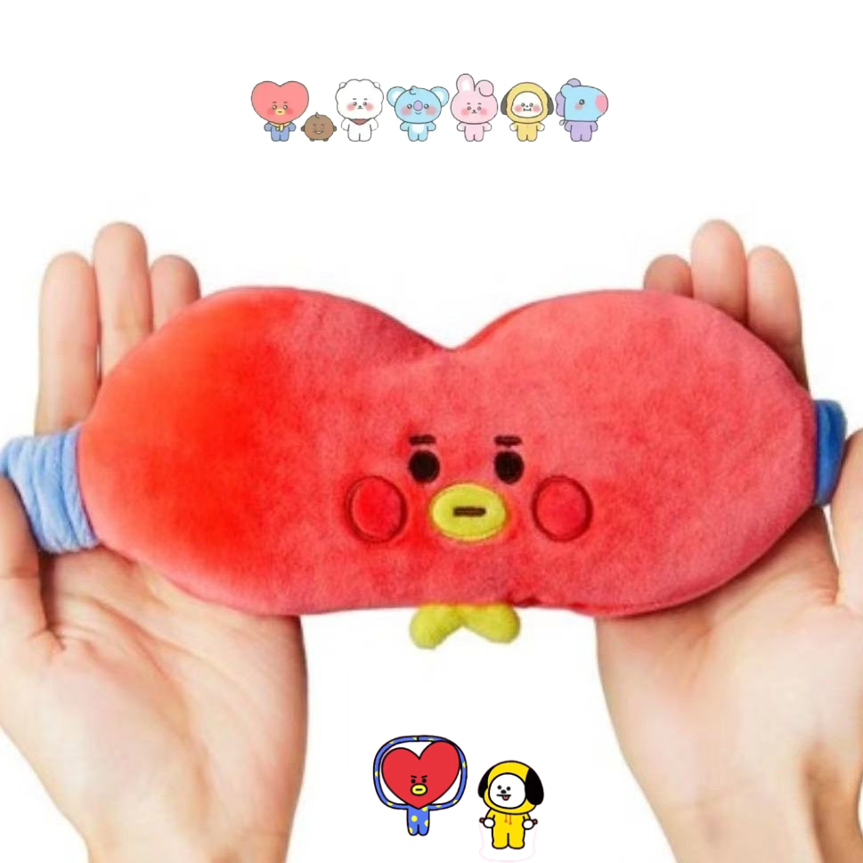Maska na oczy BT21, urocza plu – Office Tech recenzja i cena