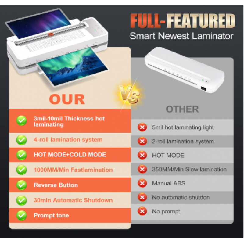 sl6316 W pełni Automatyczna, W – Laminator A3 Hot recenzja i cena