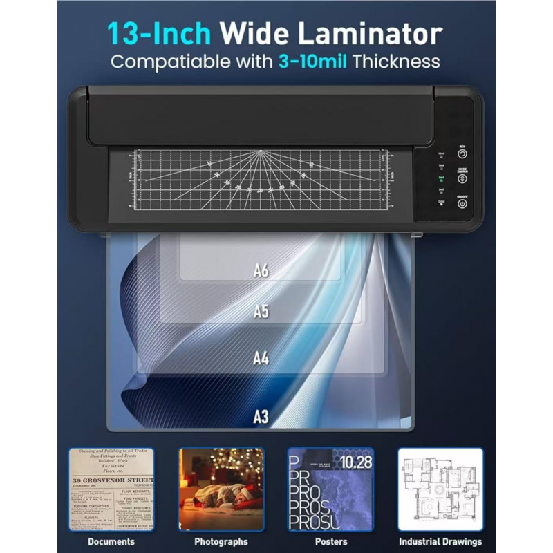 sl6316 W pełni Automatyczna, W – Laminator A3 Hot recenzja i cena