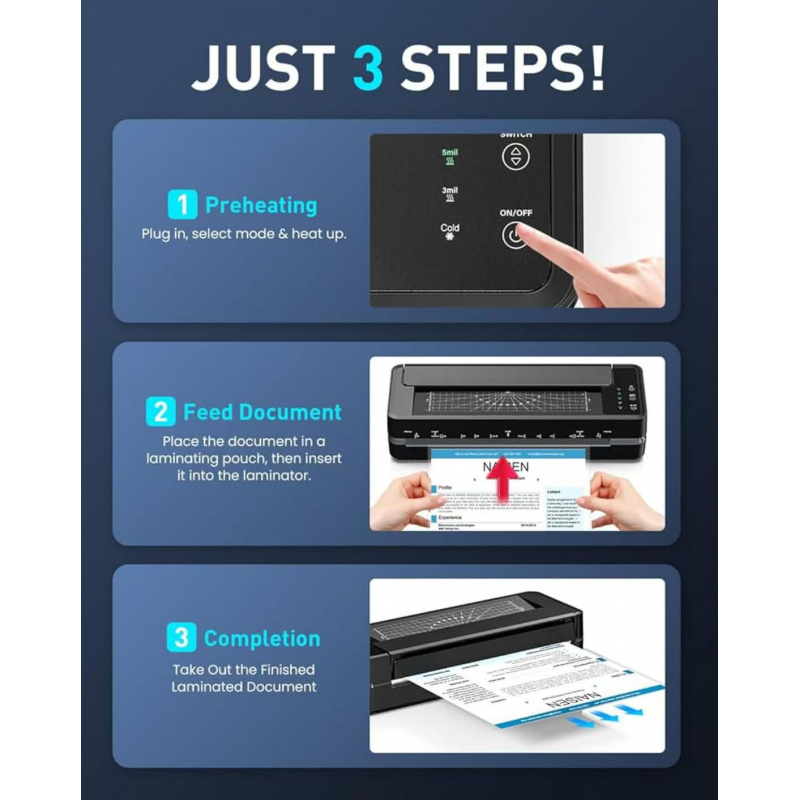 sl6316 W pełni Automatyczna, W – Laminator A3 Hot recenzja i cena